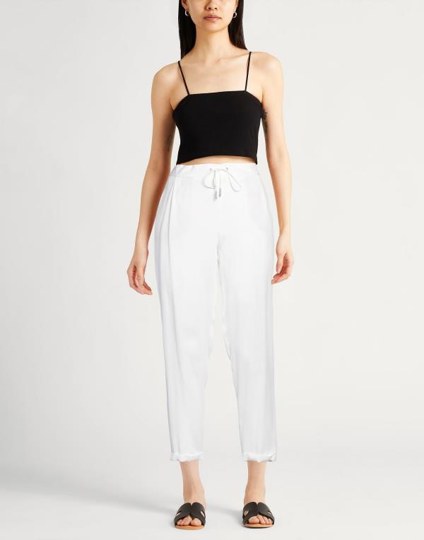 【送料無料】 ファビアナ フィリッピ レディース カジュアルパンツ ボトムス Casual pants Ivory