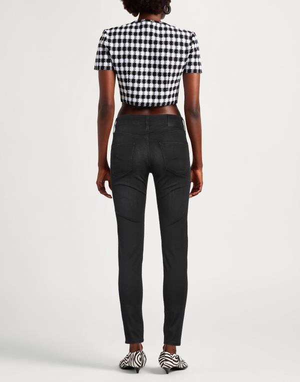 【送料無料】 ヤコブ コーエン レディース デニムパンツ ジーンズ ボトムス Denim pants Black