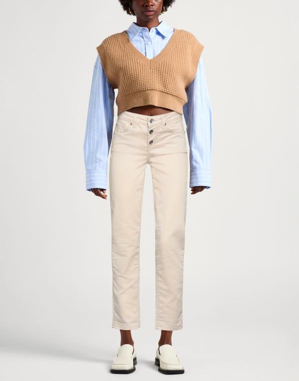 【送料無料】 リュージョー レディース カジュアルパンツ ボトムス Casual pants Beige