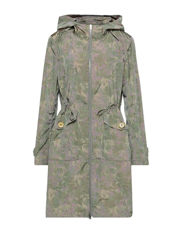【送料無料】 ヘルノ レディース ジャケット・ブルゾン アウター Full-length jacket Military green