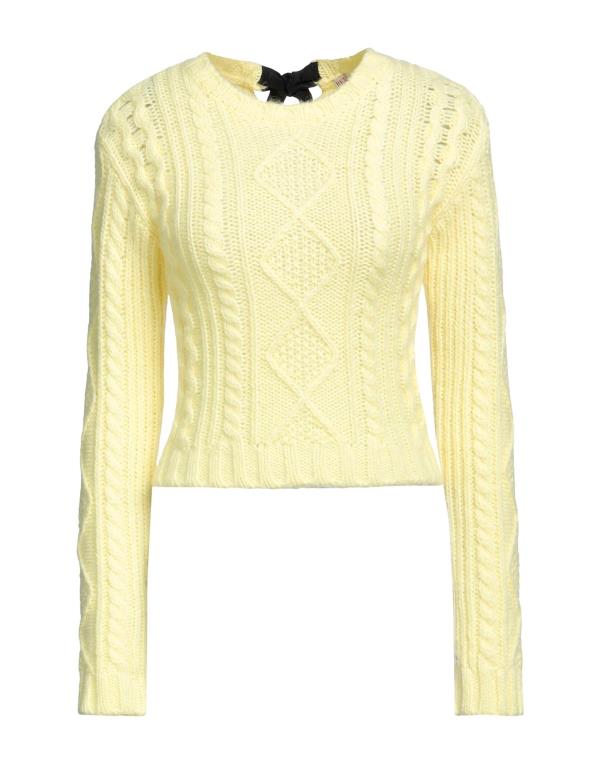 【送料無料】 レッドバレンティノ レディース ニット・セーター アウター Sweater Yellow