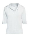 【送料無料】 マロ レディース ニット・セーター アウター Cashmere blend Sky blue