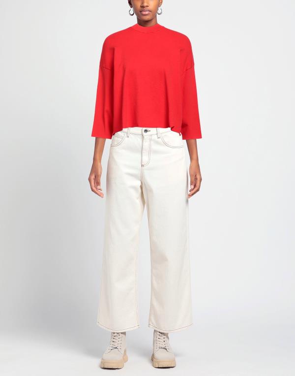 【送料無料】 ソロトレ レディース ニット・セーター アウター Sweater Red
