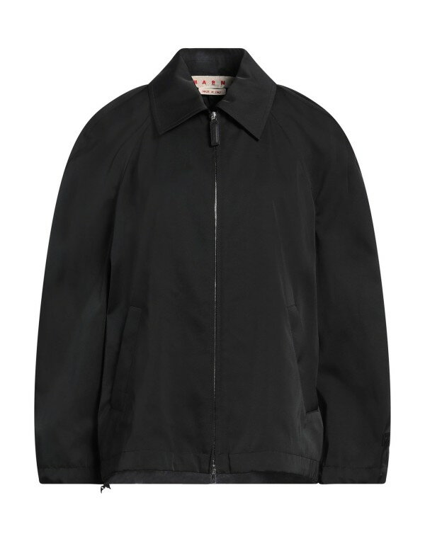 【送料無料】 マルニ レディース ジャケット・ブルゾン アウター Jacket Black