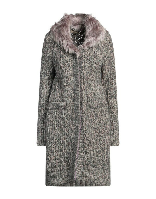 【送料無料】 エルマンノ シェルヴィーノ レディース コート アウター Coat Taupe