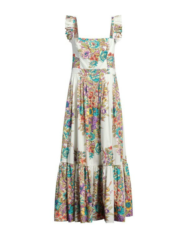 【送料無料】 エトロ レディース ワンピース トップス Long dress White
