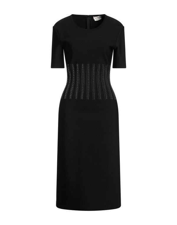 【送料無料】 アレキサンダー・マックイーン レディース ワンピース トップス Midi dress Blackのサムネイル