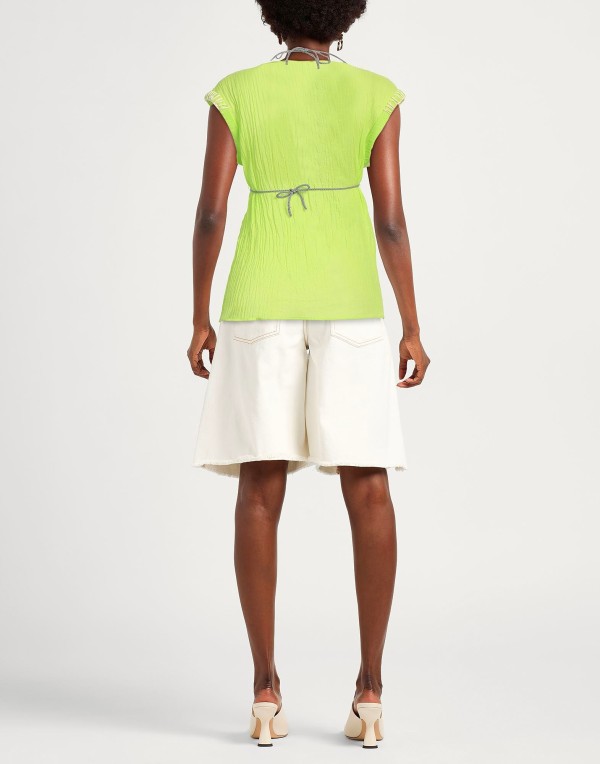 【送料無料】 アリジ レディース シャツ ブラウス トップス Top Lime green