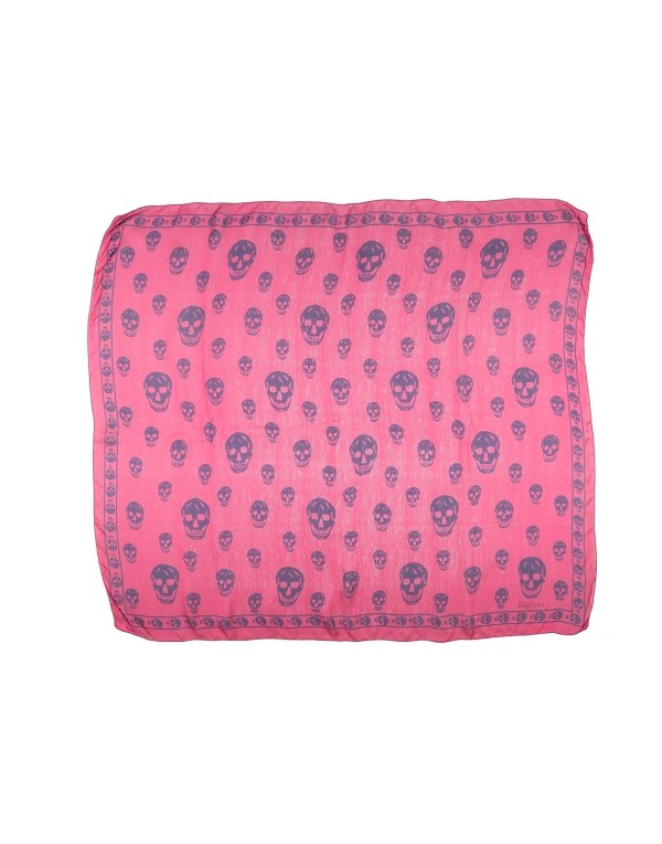 【送料無料】 アレキサンダー・マックイーン レディース マフラー・ストール・スカーフ アクセサリー Scarves and foulards Fuchsia