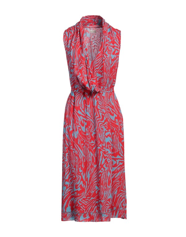 【送料無料】 ドリス・ヴァン・ノッテン レディース ワンピース トップス Midi dress Red