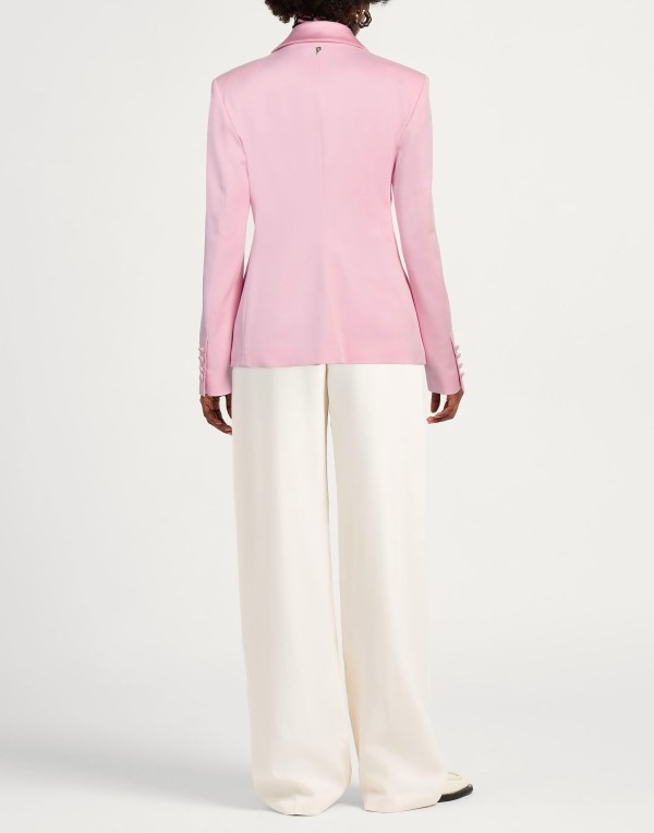 【送料無料】 ドンダップ レディース ジャケット・ブルゾン ブレザー アウター Blazer Pink