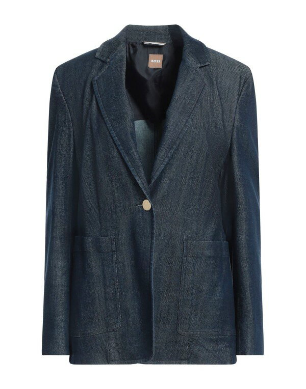 【送料無料】 ボス レディース ジャケット・ブルゾン ブレザー アウター Blazer Blue