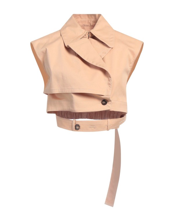 【送料無料】 セドリックシャルリエ レディース シャツ トップス Solid color shirts & blouses Beige