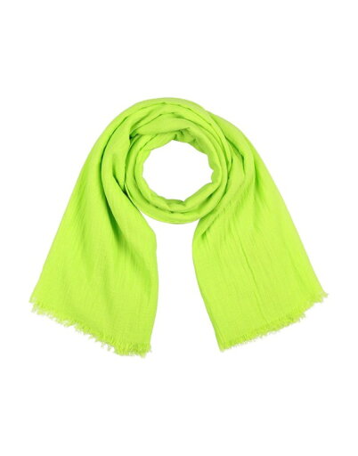 【送料無料】 アリジ レディース マフラー・ストール・スカーフ アクセサリー Scarves and foulards Lime green 【送料無料】 アリジ レディース マフラー・ストール・スカーフ アクセサリー Scarves and foulards Lime green