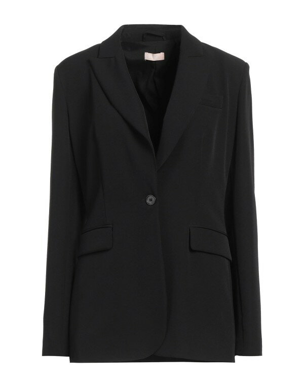 【送料無料】 リュージョー レディース ジャケット・ブルゾン ブレザー アウター Blazer Black