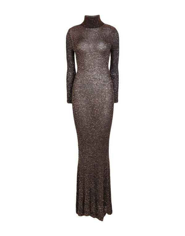【送料無料】 バレンシアガ レディース ワンピース トップス Long dress Goldのサムネイル