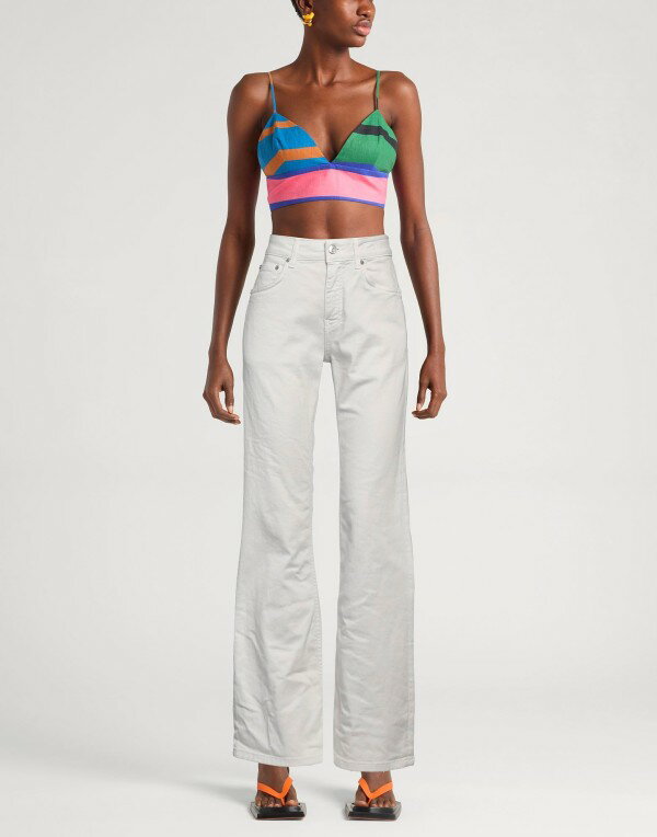 【送料無料】 デパートメントファイブ レディース デニムパンツ ジーンズ ボトムス Denim pants Light grey
