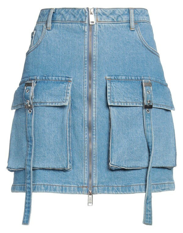 【送料無料】 ゲタス レディース スカート ボトムス Denim skirt Blueのサムネイル