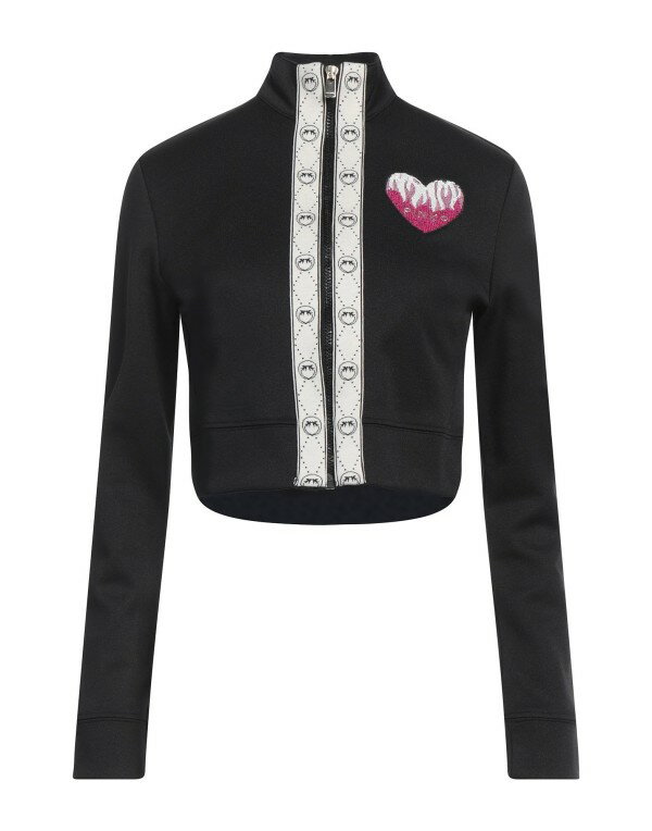 【送料無料】 ピンコ レディース パーカー・スウェット アウター Sweatshirt Black