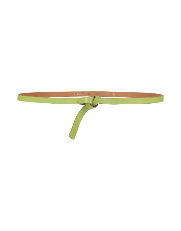 【送料無料】 リビアナコンティ レディース ベルト アクセサリー Thin belt Light green
