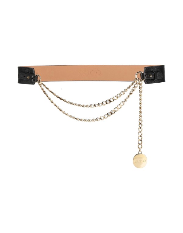 【送料無料】 レッドヴァレンティノ レディース ベルト アクセサリー Regular belt Black
