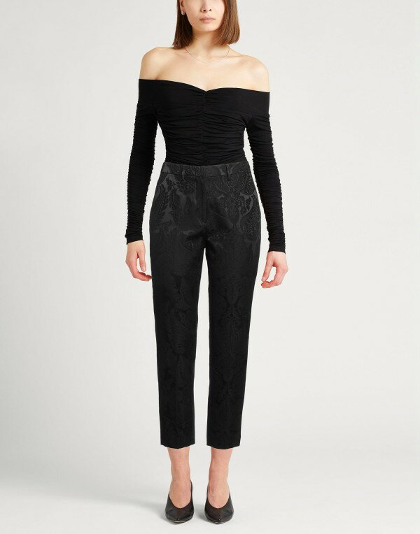 【送料無料】 エトロ レディース カジュアルパンツ ボトムス Casual pants Black