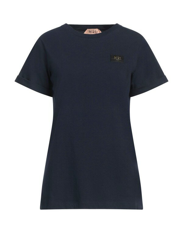 【送料無料】 ヌメロ ヴェントゥーノ レディース Tシャツ トップス Basic T-shirt Midnight blue