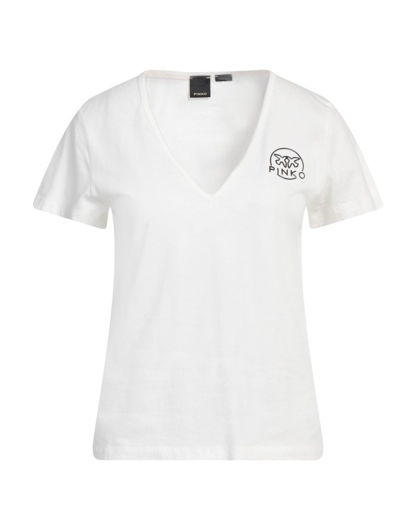 【送料無料】 ピンコ レディース Tシャツ トップス T-shirt White