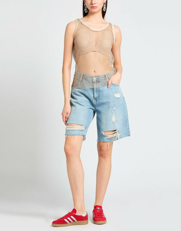 【送料無料】 リビアナコンティ レディース タンクトップ トップス Tank top Beige