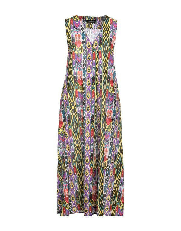 【送料無料】 ヴァネッサ スコット レディース ワンピース トップス Midi dress Purple
