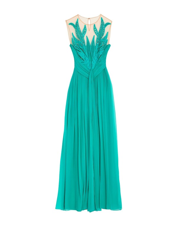 【送料無料】 アルベルタ フェレッティ レディース ワンピース トップス Long dress Emerald green