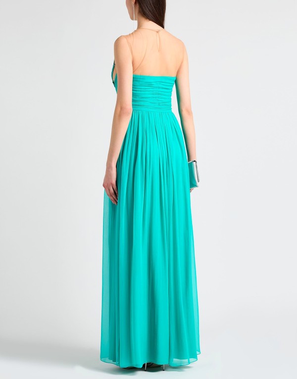 【送料無料】 アルベルタ フェレッティ レディース ワンピース トップス Long dress Emerald green