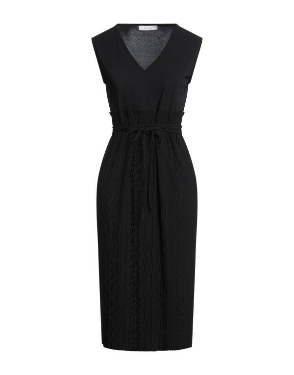 【送料無料】 マックスマーラ レディース ワンピース トップス Midi dress Black