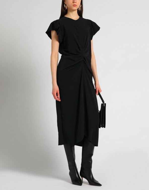 【送料無料】 イザベル マラン レディース ワンピース トップス Midi dress Black