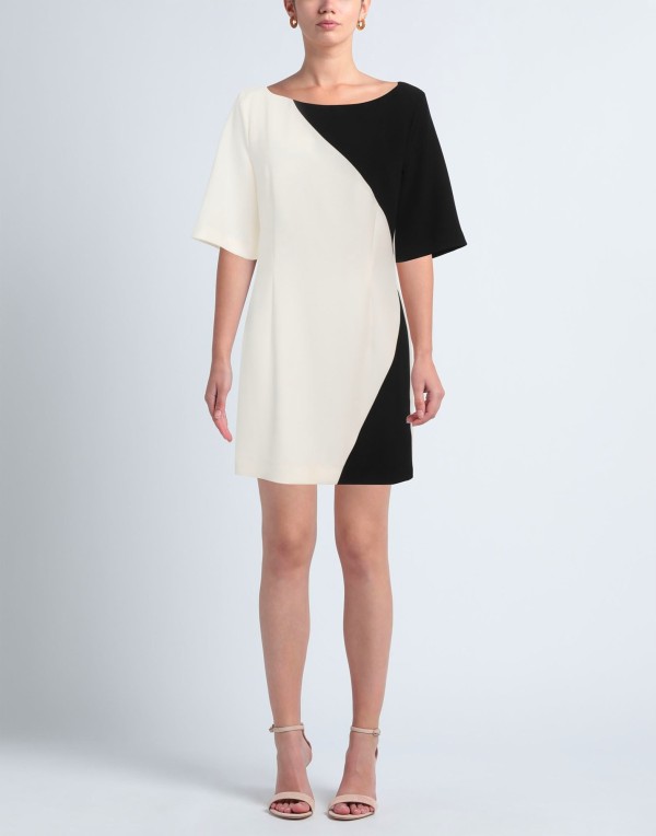 【送料無料】 シモーナ コルセリーニ レディース ワンピース トップス Short dress Cream