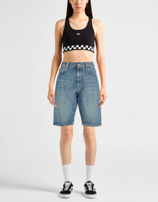 【送料無料】 ヴァレンティノ レディース ハーフパンツ・ショーツ デニムショーツ ボトムス Denim shorts Blue