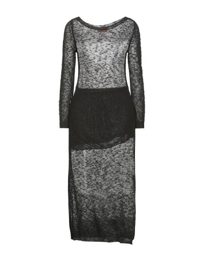 【送料無料】 ミッソーニ レディース ワンピース トップス Midi dress Black 【送料無料】 ミッソーニ レディース ワンピース トップス Midi dress Black