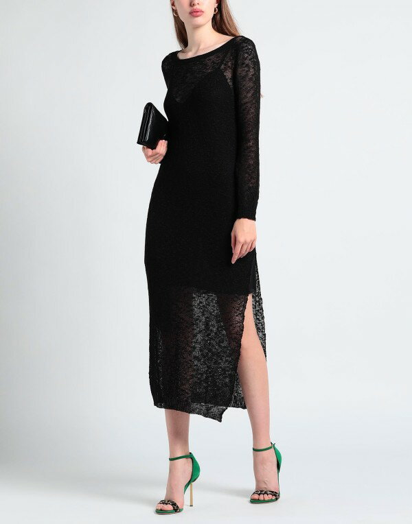 【送料無料】 ミッソーニ レディース ワンピース トップス Midi dress Black