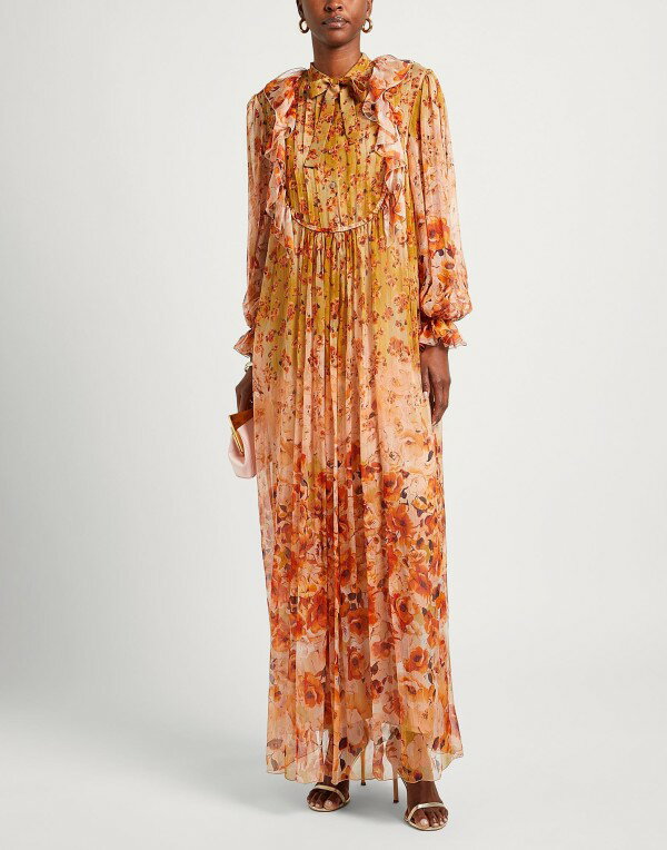 【送料無料】 エリザベッタフランキ レディース ワンピース トップス Long dress Salmon pink