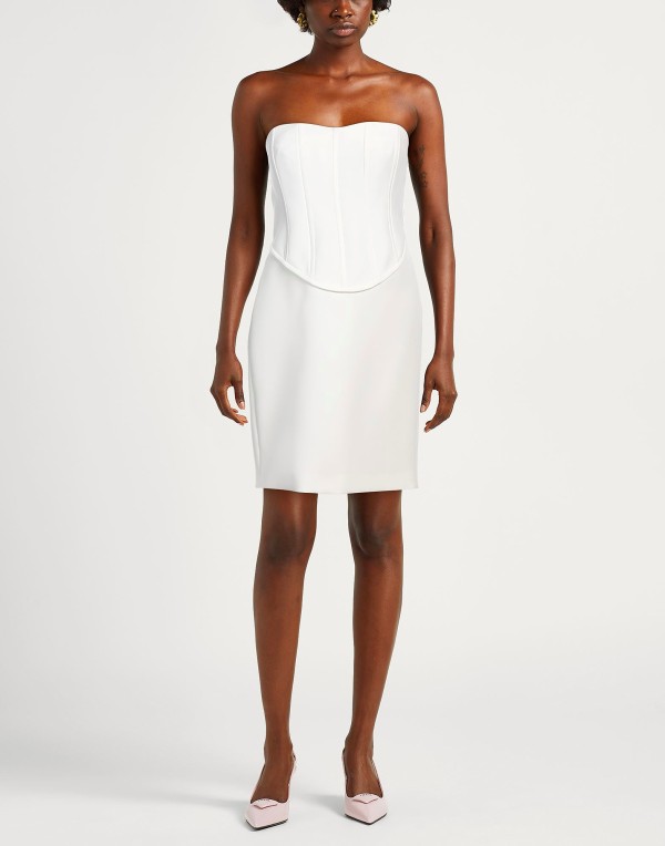 【送料無料】 ブティックモスキーノ レディース ワンピース トップス Sheath dress White