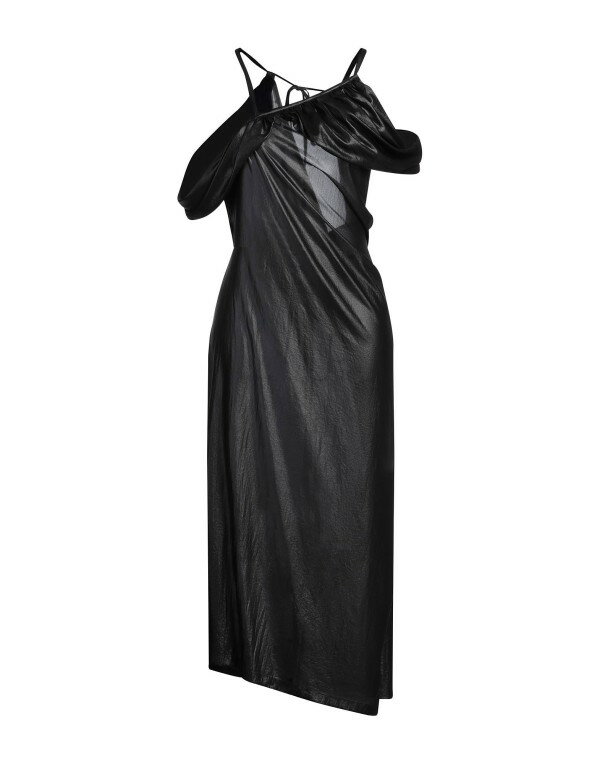 【送料無料】 アン ドゥムルメステール レディース ワンピース トップス Long dress Black