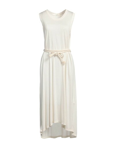 【送料無料】 イザベル・ベネナート レディース ワンピース トップス Midi dress Cream 【送料無料】 イザベル・ベネナート レディース ワンピース トップス Midi dress Cream