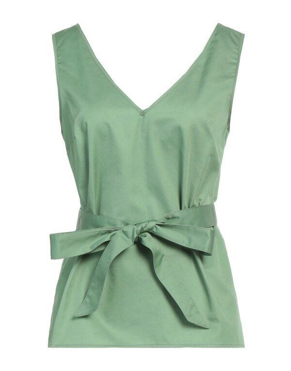 【送料無料】 カミセッタスノーブ レディース シャツ ブラウス トップス Top Green