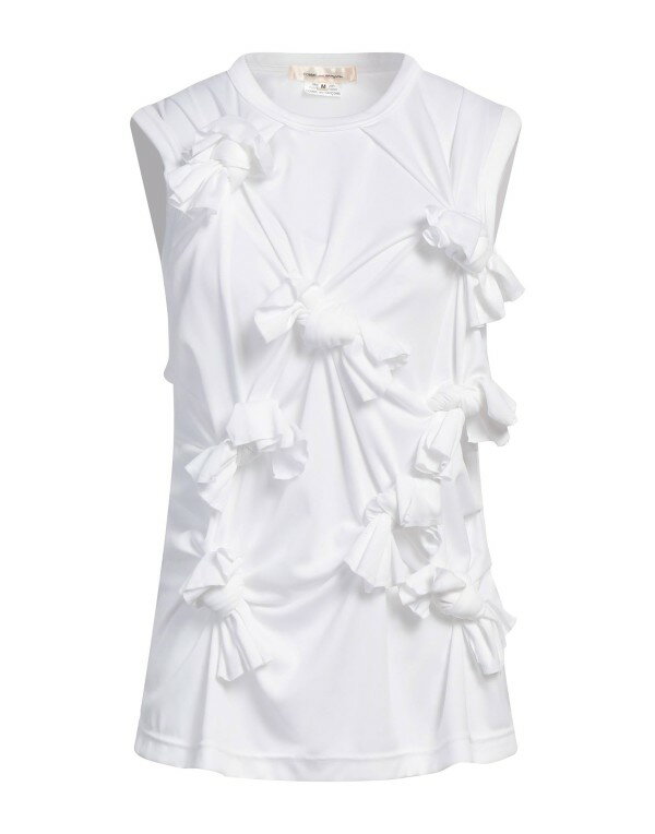 【送料無料】 コム・デ・ギャルソン レディース Tシャツ トップス T-shirt Whiteのサムネイル