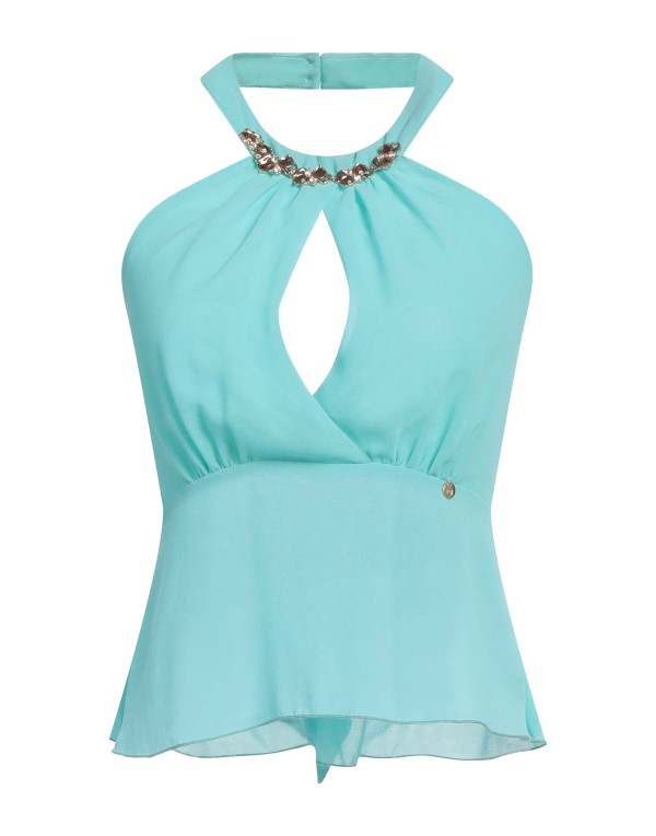 【送料無料】 リナシメント レディース シャツ ブラウス トップス Top Turquoise