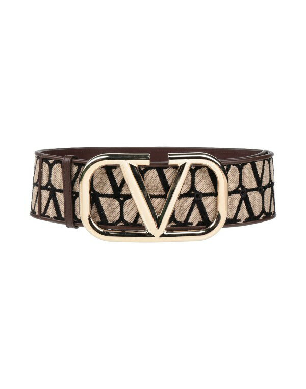 【送料無料】 ヴァレンティノ レディース ベルト アクセサリー High-waist belt Dark brown