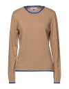 【送料無料】 マニュエル リッツ レディース ニット・セーター アウター Sweater Camel