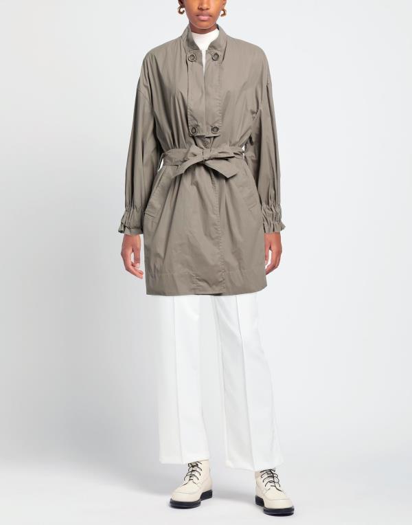 【送料無料】 アルファス テューディオ レディース ジャケット・ブルゾン アウター Full-length jacket Khaki