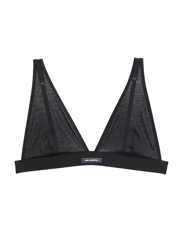 カール ラガーフェルド レディース アンダーウェア/スリープウェア ブラジャー KARLAGERFELD ブラジャー Black ブラック