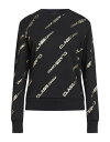 【送料無料】 カヴァリ クラス レディース パーカー・スウェット アウター Sweatshirt Black